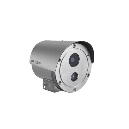 [HIKVISIONDIGITALTECHNOLOGY_DS-2XE6242F-IS(D)/316L] Hikvision Digital Technology Bala IP 4 Megapixel ANTI-EXPLOSION / Lente 4 mm / 30 Mts IR / NEMA 4X / C5-M / Gabinete Anticorrosión / 316L / IP68 / MicroSD