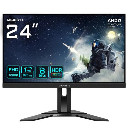 [GIGABYTE_G24F 2] Gigabyte Monitor Gigabyte Gaming G24F 2 23.8" Resolución 1920x1080 Puertos HDMI/DP
