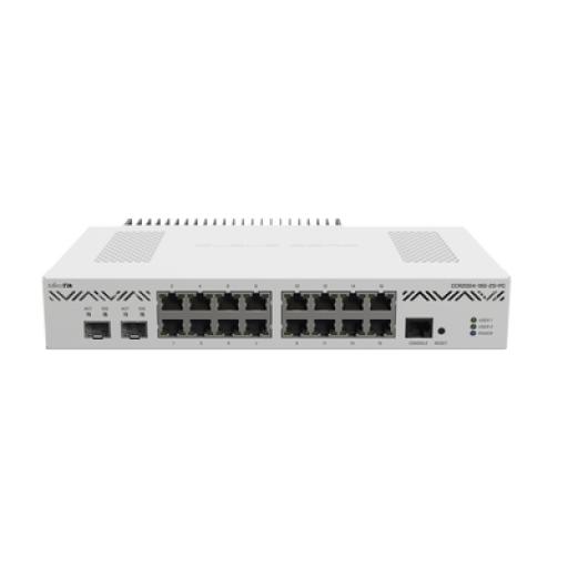 [MIKROTIK_CCR2004-16G-2S+PC] Mikrotik Cloud Core Router 2004-16G-2S+PC, con enfriamiento pasivo