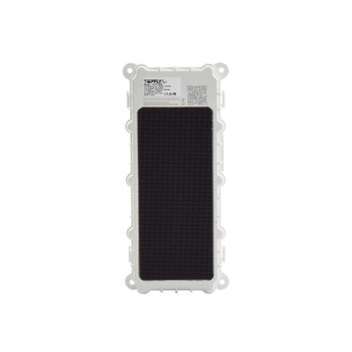 [TOPFLYTECH_TLP2-SFB] TopFlyTech Rastreador satelital 4G LTE para transporte y logística / carga solar y alarma de sabotaje incluidas / fácil instalación / compatible con EpcomGPS/ Batería de 9600 mAh