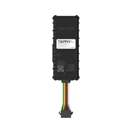 [TOPFLYTECH_TLW2-6BL] TopFlyTech Tecnología de seguimiento básico para vehículos /  rastreador satelital con conectividad 4G LTE y BLE / alertas de encendido y apagado del motor / función de emergencia SOS