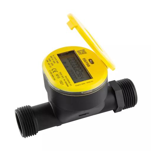 [EQUYSIS_UP20] EQUYSIS Medidor de flujo de agua con tecnología LoraWAN para tubería de 3/4 de pulgada