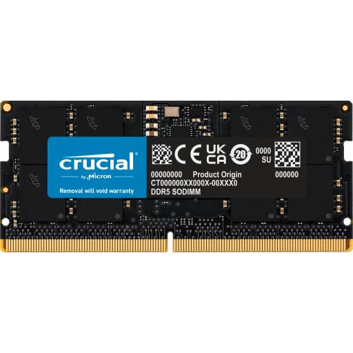 [CRUCIAL_CT16G56C46S5] MEMORIA SODIMM DDR5 CRUCIAL (CT16G56C46S5) 16GB 5600MHZ, CL46