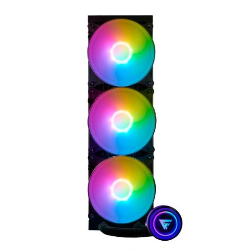[GAMEFACTOR_LQG700-BK] Enfriamiento Líquido Game Factor LQG700-BK 3x120mm, 2550RPM