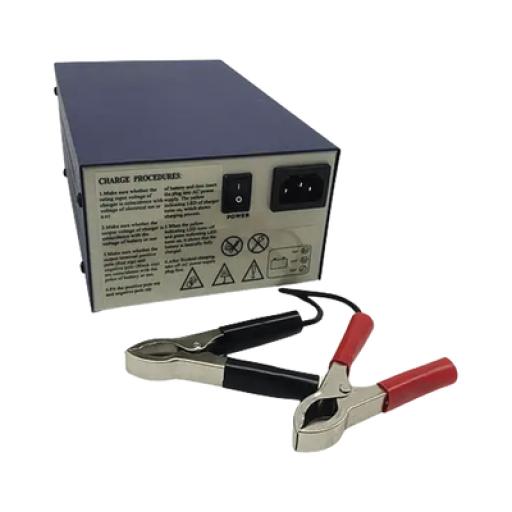 [POWER-SONIC_PSC-1212000ACX] Power-Sonic Cargador Para Baterías De 12V, 40 a 120AH, Selladas De Plomo Acido, Tecnología SLA/VRLA, Serie ACX 