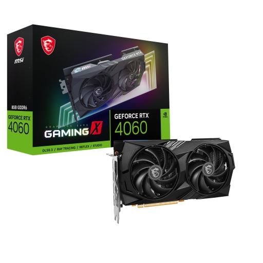 [MSI_RTX 4060 GAMING X 8G] Tarjeta de video MSI NVIDIA GeForce RTX 4060 GAMING X 8G 8GB GDDR6