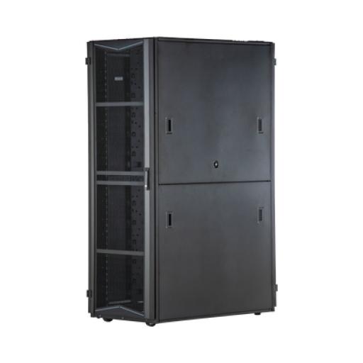 [PANDUIT_XG64512BS0001] Panduit Gabinete FlexFusion para Centros de Datos, 45 UR, 600 mm de Ancho, 1070 mm de Profundidad, Fabricado en Acero, Color Negro