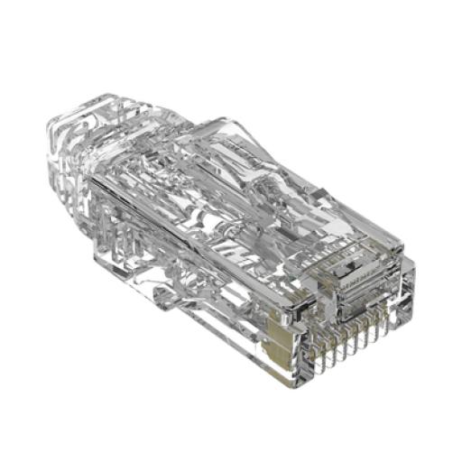 [PANDUIT_SP628-C] Panduit Plug RJ45 Cat6/6A, Para Cable UTP de Calibre 28 AWG, Chapado en Oro de 50 micras, Paquete de 100 piezas