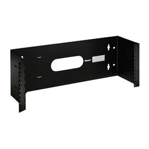 [PANDUIT_WBH4] Panduit Rack Abierto de Instalación en Pared con Bisagras, Profundidad de 159 mm, 19 in de Ancho, 4 UR, Color Negro