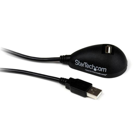 [STARTECH.COM_USBEXTAA5DSK] StarTech.com CABLE 1.5M EXTENSION ALARGADOR USB 2.0 DE ESCRITORIO MACHO     .