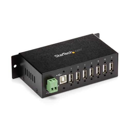 [STARTECH.COM_ST7200USBM] StarTech.com RESISTENTE CONCENTRADOR USB 7 PUERTOS USO INDUSTRIAL MONTAR   .