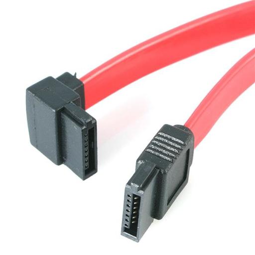 [STARTECH.COM_SATA18LA1] StarTech.com CABLE 45CM SATA SERIAL ATA EN ANGULO RECTO IZQUIERDO ACODADO