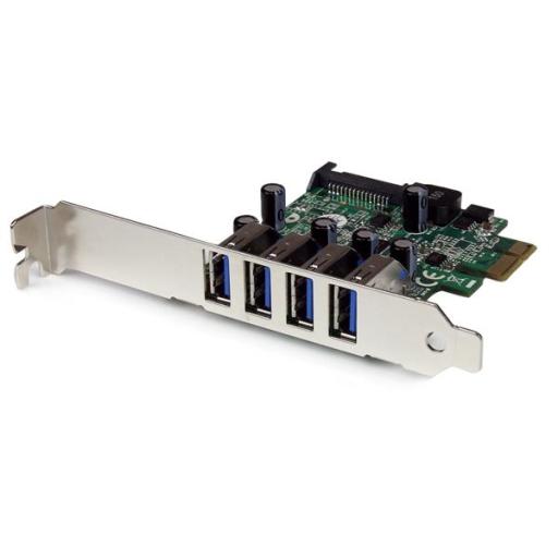 [STARTECH.COM_PEXUSB3S4V] StarTech.com TARJETA PCI EXPRESS 4 PUERTOS USB 3.0 ALIMENTACION SATA       .
