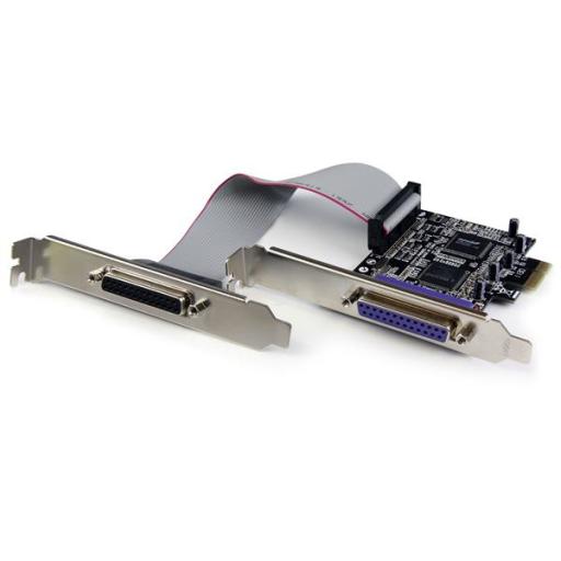 [STARTECH.COM_PEX2PECP2] StarTech.com TARJETA PCI EXPRESS PARALELO 2 PUERTOS DB25 1284 SPP EPP ECP PCIE
