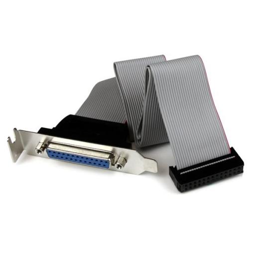 [STARTECH.COM_PLATE25F16LP] StarTech.com ADAPTADOR BRACKET PARALELO CABLE 40CM DB25 A IDC26