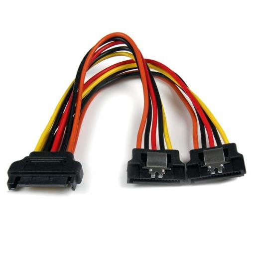 [STARTECH.COM_PYO2LSATA] StarTech.com CABLE 0.15M DIVISOR CORRIENTE SATA SPLITTER LATCH 2X HEMBRA