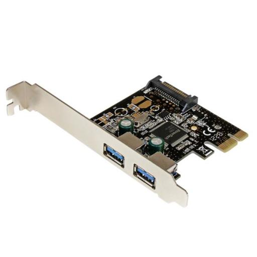 [STARTECH.COM_PEXUSB3S23] StarTech.com TARJETA PCI EXPRESS 2 PUERTOS USB 3.0 CON ALIMENTACION SATA HU.