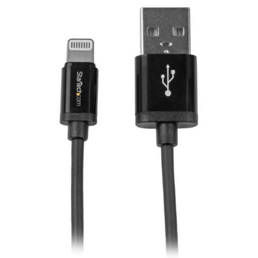 [STARTECH.COM_USBLT1MB] StarTech.com CABLE 1M LIGHTNING APPLE IPOD IPAD IPHONE 5 A USB 2.0 NEGRO