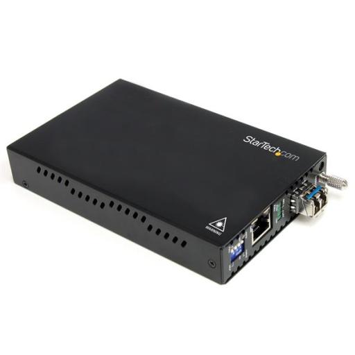[STARTECH.COM_ET91000LC2] StarTech.com CONVERTIDOR MEDIOS RJ45 A LC FIBRA MULTI MODO 550M           .