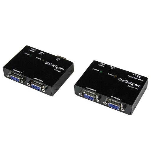 [STARTECH.COM_ST121UTP] StarTech.com KIT EXTENSOR VGA 2 PUERTOS LOCALES 2X REMOTOS POR CAT5