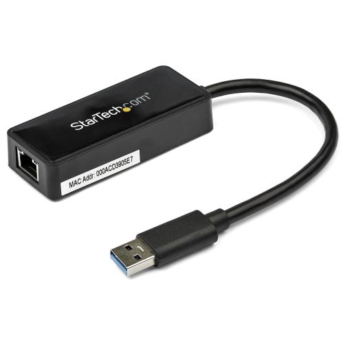 [STARTECH.COM_USB31000SPTB] StarTech.com TARJETA ETHERNET 1 PUERTO RJ45 EXTERNA USB 3.0 CON USB NEGRO