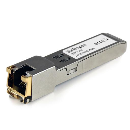 [STARTECH.COM_SFPC1110] StarTech.com TRANSCEIVER FIBRA OPTICA SFP GIGABIT RJ45 CISCO GBIC 100M.