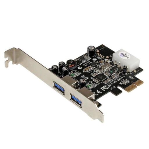 [STARTECH.COM_PEXUSB3S25] StarTech.com TARJETA PCI EXPRESS 2 PUERTOS CON USB 3.0 FUENTE MOLEX UASP