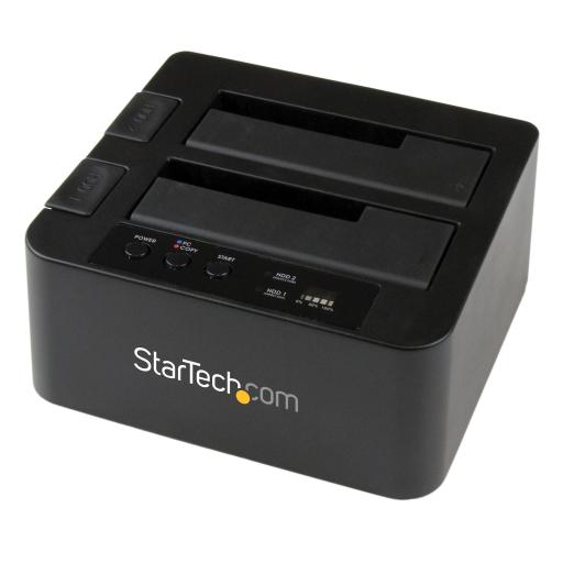 [STARTECH.COM_SDOCK2U33RE] StarTech.com DOCK USB 3.0 Y ESATA COPIADORA DE DISCO SATA 2.5 3.5 CLONADOR  .