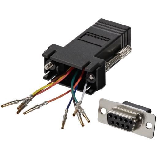 [STARTECH.COM_GC98FF] StarTech.com ADAPTADOR MODULAR SERIAL DB9 A A RJ45 HEMBRA A HEMBRA