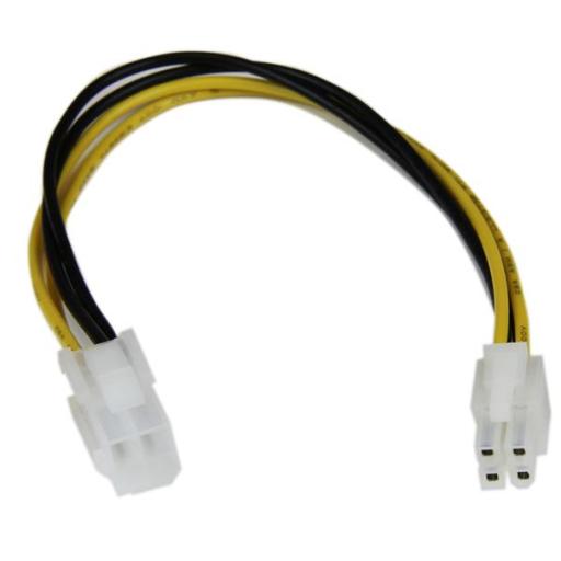 [STARTECH.COM_ATXP4EXT] StarTech.com CABLE 0.2M EXTENSOR ATX 12V 4 PINES ALIMENTACION MACHO A HEMBR.