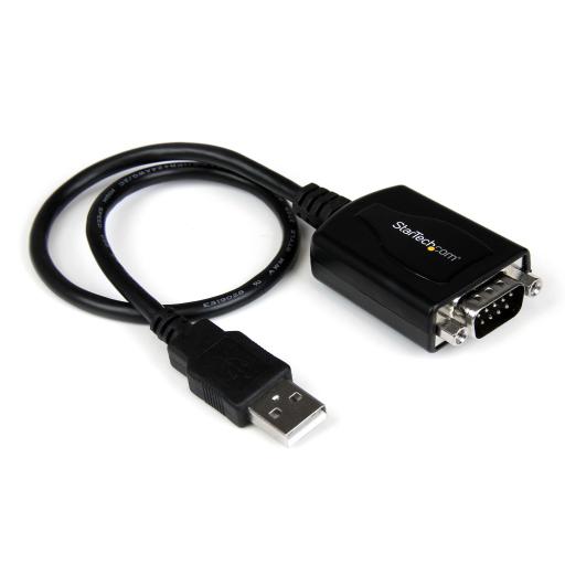 [STARTECH.COM_ICUSB232PRO] StarTech.com CABLE 0.3M USB A PUERTO SERIAL RS232 DB9 CON RETENCION PUERTO COM