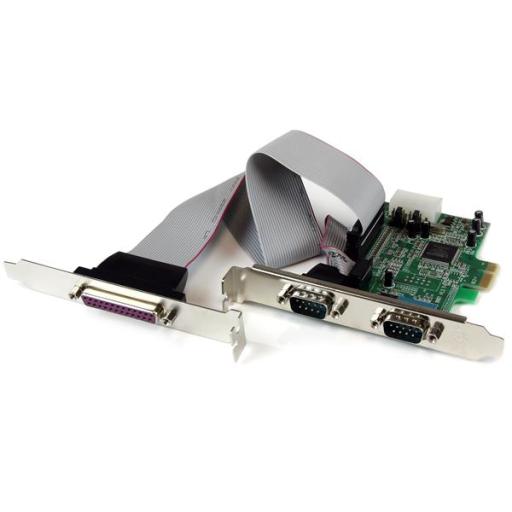 [STARTECH.COM_PEX2S5531P] StarTech.com TARJETA ADAPTADORA PCI EXPRESS 2 PUERTOS SERIAL 1 PARALELO RS23.