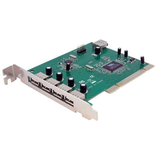 [STARTECH.COM_PCIUSB7] StarTech.com ADAPTADOR TARJETA PCI USB 2.0 7 PUERTOS