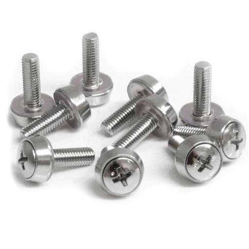 [STARTECH.COM_CABSCREWS] StarTech.com PAQUETE DE 50 TORNILLOS M5 DE MONTAJE EN ARMARIO RACK SERVIDORES