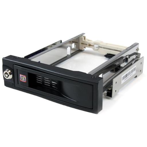 [STARTECH.COM_HSB100SATBK] StarTech.com RACK MOVIL ALUMINIO DE DISCO DURO HDD SATA 3.5IN SIN BANDEJA .