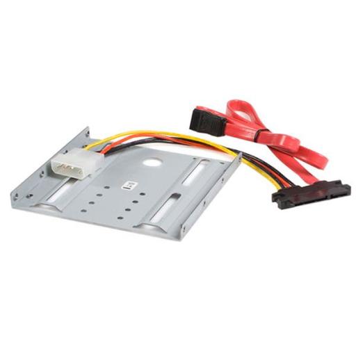 [STARTECH.COM_BRACKET25SAT] StarTech.com JUEGO KIT CHAROLA DE MONTAJE UNIDAD DE 2.5IN A BAHIA 3.5IN SA.A