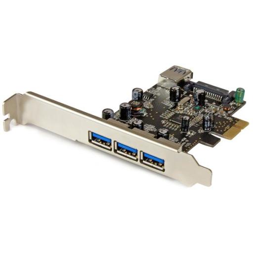 [STARTECH.COM_PEXUSB3S42] StarTech.com TARJETA ADAPTADORA PCI EXPRESS DE 4 PUERTOS USB 3.0 1XINTERNO