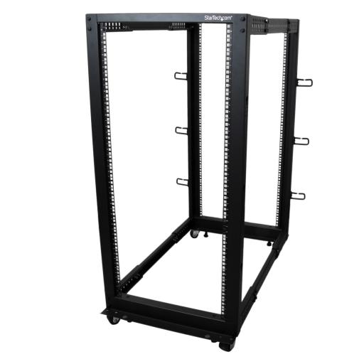 [STARTECH.COM_4POSTRACK25U] StarTech.com RACK MARCO ABIERTO PROFUNDIDAD AJUSTABLE DE 4 COLUMNAS 25U     .