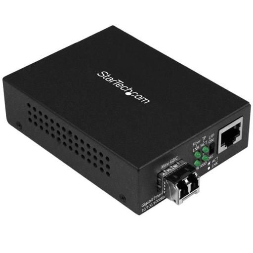[STARTECH.COM_MCM1110MMLC] StarTech.com CONVERTIDOR DE MEDIOS LC FIBRA MULTIMODO ETHERNET 1GB 550M