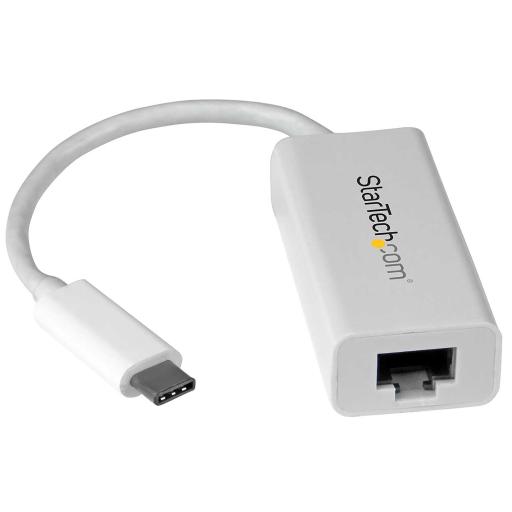 [STARTECH.COM_US1GC30W] StarTech.com ADAPTADOR DE RED GIGABIT USB-C BLANCO 5GBPS USB 3.1 GEN 1