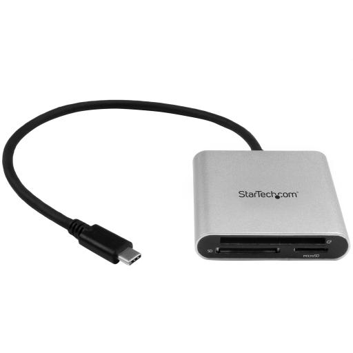 [STARTECH.COM_FCREADU3C] StarTech.com LECTOR GRABADOR USB-C DE TARJETAS FLASH SD CF MICROSD