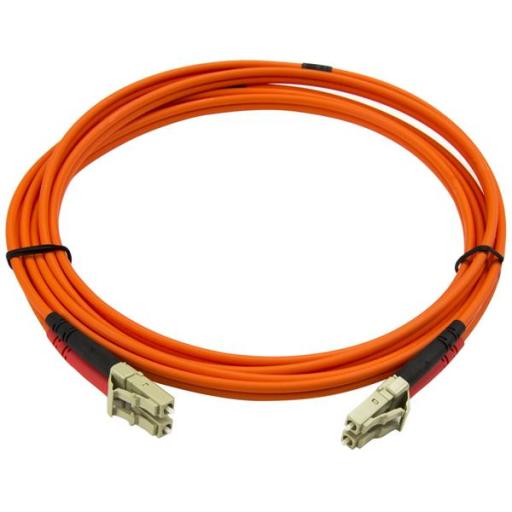 [STARTECH.COM_50FIBLCLC2] StarTech.com CABLE 2M RED MULTIMODO DUPLEX FIBRA OPTICA LC LC 50/125 PATCH .