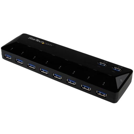 [STARTECH.COM_ST103008U2C] StarTech.com CONCENTRADOR USB 3.0 10 PUERTO S HUB 2 PUERTOS DE 1.5A