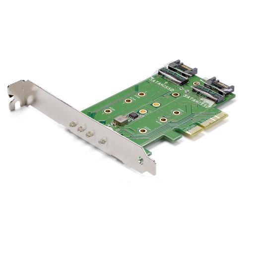 [STARTECH.COM_PEXM2SAT32N1] StarTech.com TARJETA ADAPTADORA PCI EXPRESS 3 PUERTOS M.2 1XNVME 2XSATA