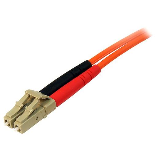 [STARTECH.COM_50FIBLCLC1] StarTech.com CABLE 1M RED MULTIMODO DUPLEX FIBRA OPTICA LC LC 50/125 PATCH .