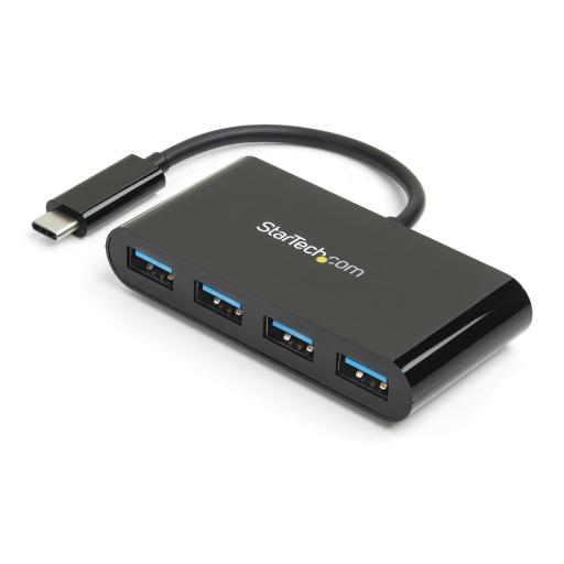 [STARTECH.COM_HB30C4AB] StarTech.com HUB CONCENTRADOR USB 3.0 USB-C A 4 PUERTOS USB A