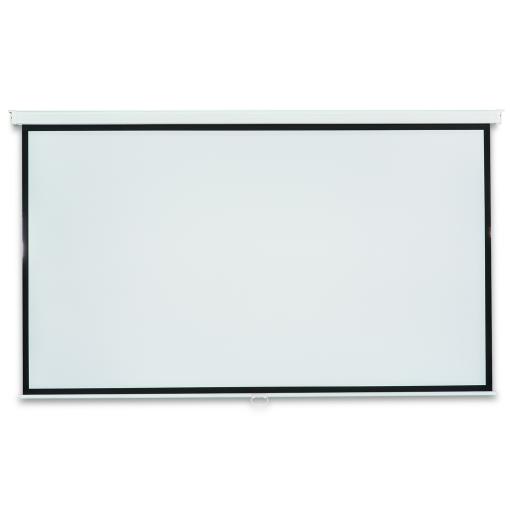 [VIEWSONIC_PJ-SCW-1001W] Pantalla de proyección ViewSonic PJ-SCW-1001W - 254cm (100") - Proyección frontal - 16:9 - Blanco Mate - 130cm (51.2") x 227cm (89.4") - Soporte de Pared