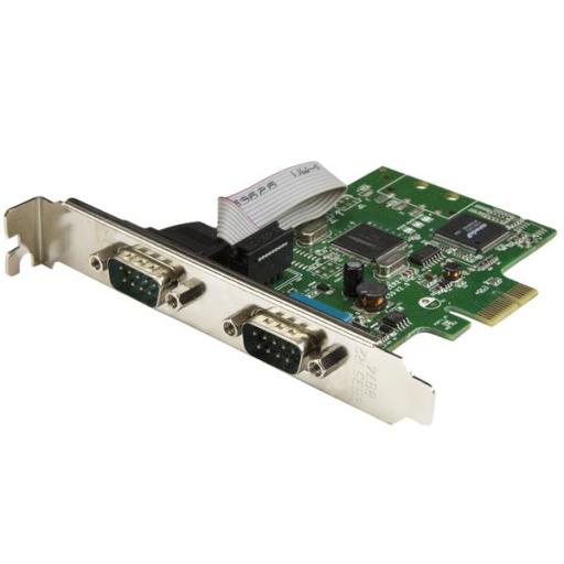 [STARTECH.COM_PEX2S1050] StarTech.com TARJETA SERIAL PCI EXPRESS 2 P PUERTOS DB9 RS232 UART 16C1050
