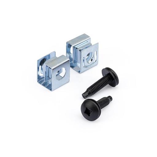 [STARTECH.COM_CLPSCRW1032] StarTech.com PAQUETE 50 TORNILLOS 10-32 Y TU ERCAS CLIP PARA GABINETE RACK