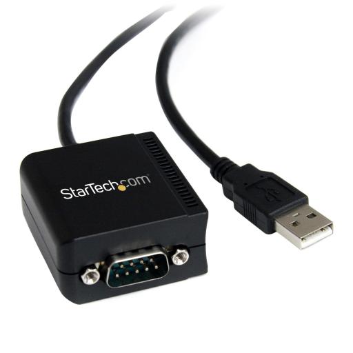 [STARTECH.COM_ICUSB2321FIS] StarTech.com CABLE ADAPTADOR USB A 1 PUERTO SERIAL RS232 FTDI AISLAMIENTO
